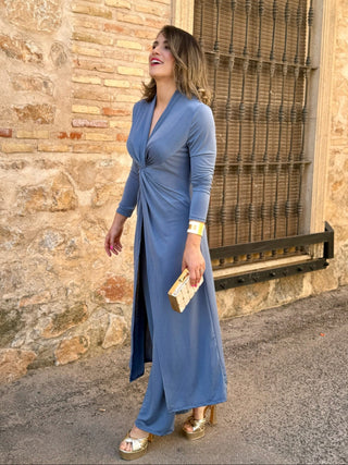 Conjunto Azul Empolvado | Indira