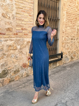 Vestido Tul estampado | Noa