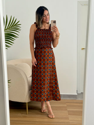 Conjunto Top y Falda | África