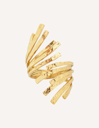Anillo Golden | Spiral - Alalá Moda Mujer