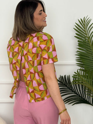 Blusa escote a pico | Menorca - Alalá Moda Mujer