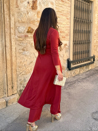 Conjunto terracota | Indira - Alalá Moda Mujer