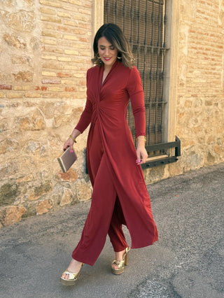 Conjunto terracota | Indira - Alalá Moda Mujer