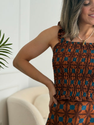 Conjunto Top y Falda | África - Alalá Moda Mujer