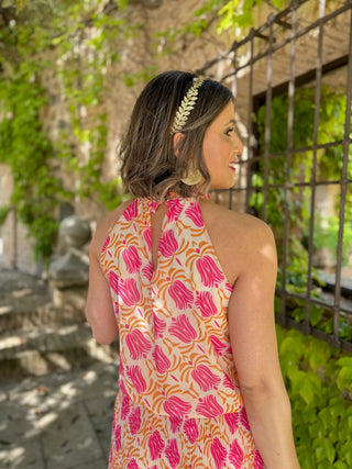 Vestido gasa estampado | Ophelia - Alalá Moda Mujer