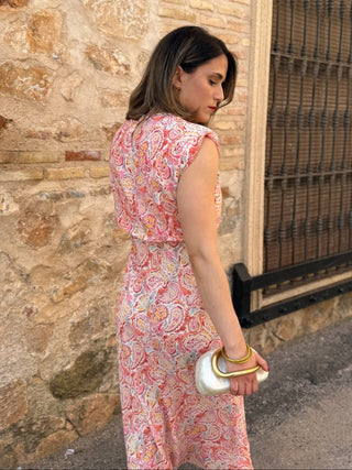 Vestido gasa estampado| René - Alalá Moda Mujer