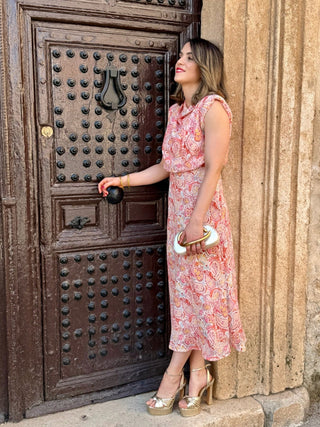 Vestido gasa estampado| René - Alalá Moda Mujer