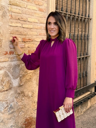 Vestido gasa liso | Aria - Alalá Moda Mujer