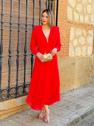 Vestido midi gasa | Tadea - Alalá Moda Mujer
