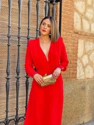 Vestido midi gasa | Tadea - Alalá Moda Mujer