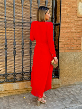 Vestido midi gasa | Tadea - Alalá Moda Mujer