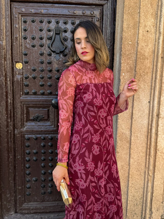 Vestido Tul estampado | Lyra - Alalá Moda Mujer