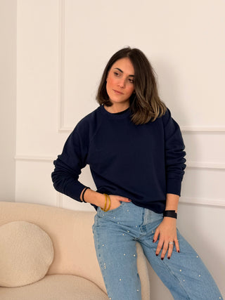 Sudadera azul marina| Tabu