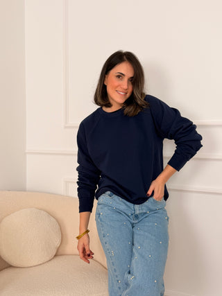 Sudadera azul marina| Tabu