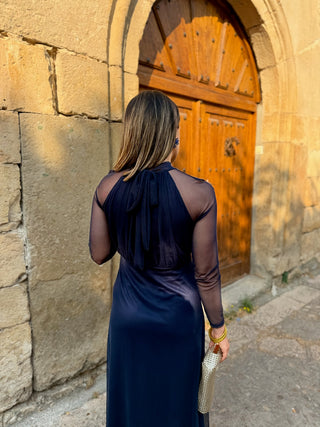 Vestido de tule estampado | Rinala