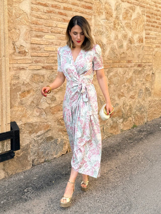 Vestido estampado | Milta