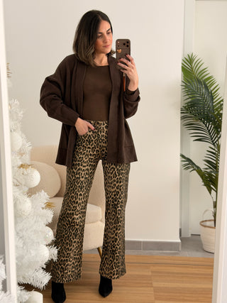 Cárdigan chocolate | Michella