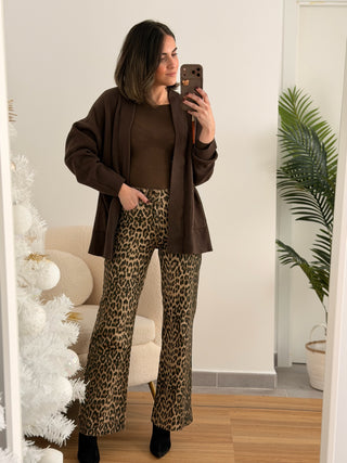 Cárdigan chocolate | Michella