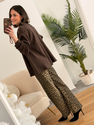 Cárdigan chocolate | Michella