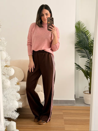 Jersey punto rosa pastel | Claudia