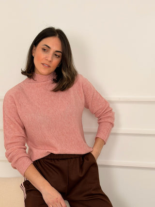 Jersey punto rosa pastel | Claudia