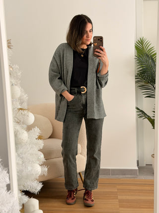 Cárdigan gris | Michella