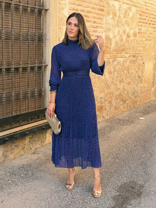 Vestido midi azul  | Magnolia