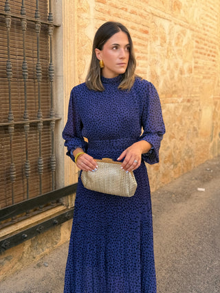 Vestido midi azul  | Magnolia