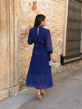 Vestido midi azul  | Magnolia