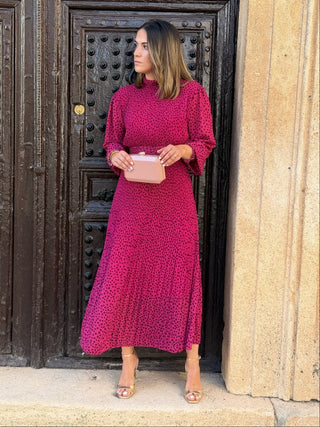 Vestido midi em chiffon | Magnólia
