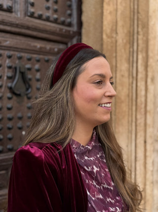 Diadema Burdeos | Dama