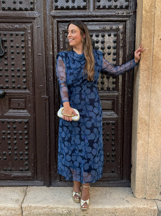 Vestido Tul Estampado | Munich