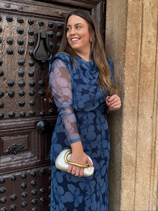 Vestido Tul Estampado | Munich