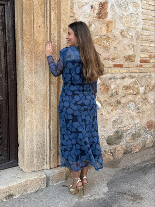 Vestido Tul Estampado | Munich
