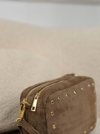 Bolso bandolera taupe | Roma