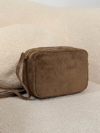 Bolso bandolera taupe | Roma