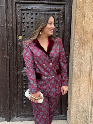 Conjunto burdeos | Valentina