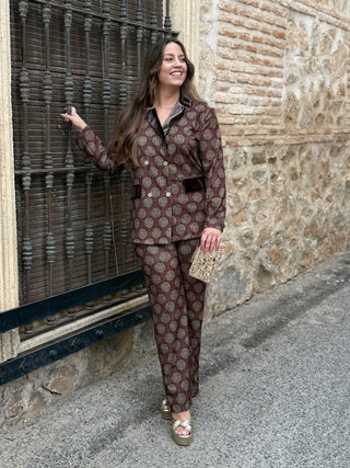 Conjunto marrón | Valentina