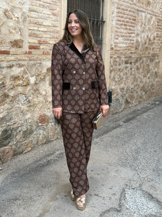 Conjunto marrón | Valentina