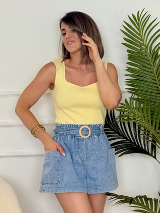 Top hombreras amarillo | Bob