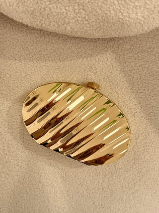 Bolso dorado ondas | Ney