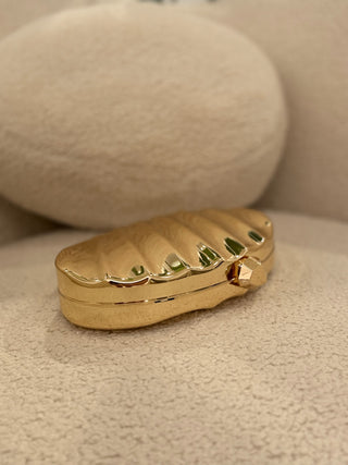 Bolso dorado ondas | Ney