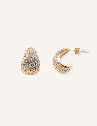 Pendientes golden brillos | Zeno