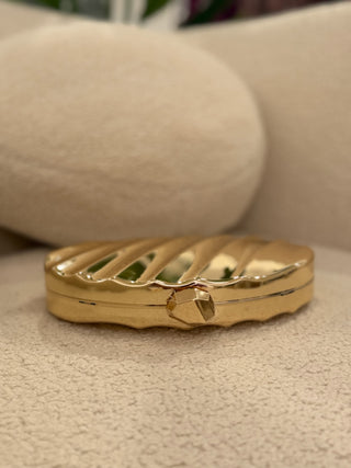 Bolso dorado ondas | Ney