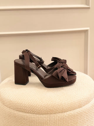 Sandalia marron lazo | Pippa