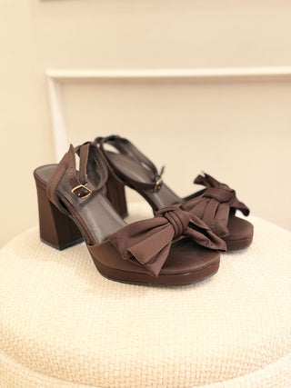 Sandalia marron lazo | Pippa