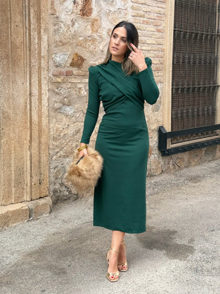 Vestido Punto | Veneton Verde