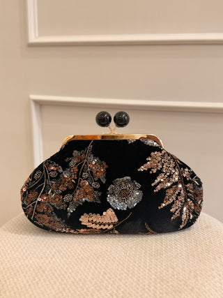 Bolso Clutch Negro | Firenze