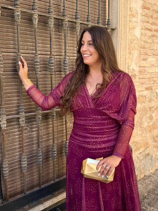 Vestido tul estampado | Cloe