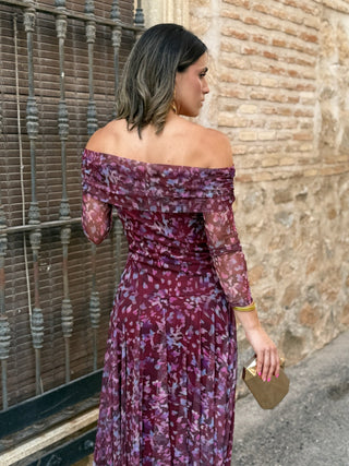 Vestido Tul Estampado| Vera